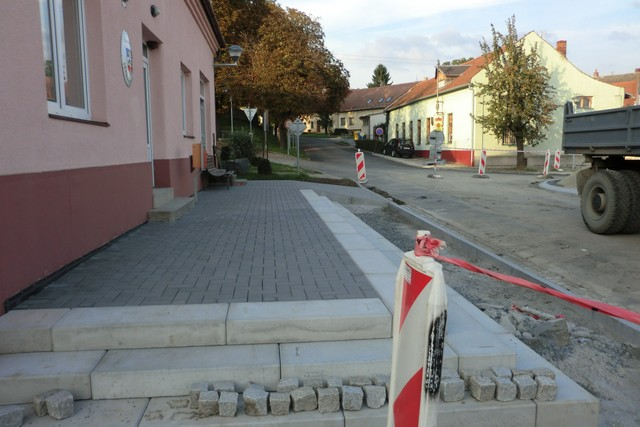 Revitalizace návsi v obci Vranovice-Kelčice